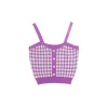 Love Addiction Plaid Top sold by Streetwear Society