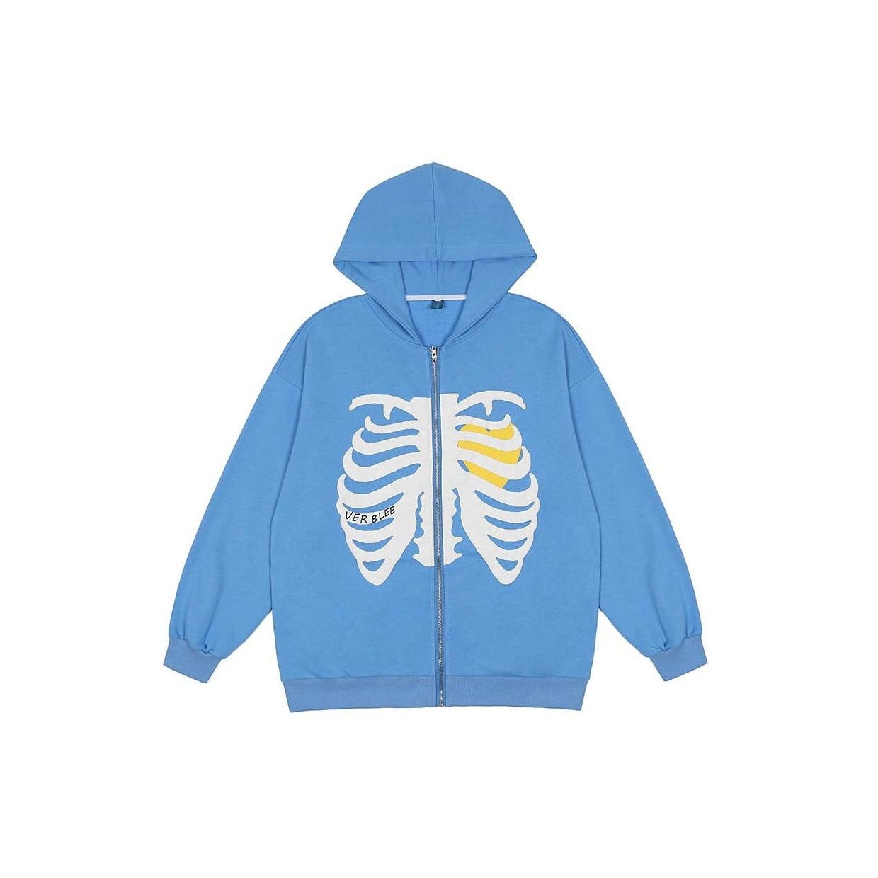 'Trapped Heart' Zip-up Hoodie sold by Streetwear Society