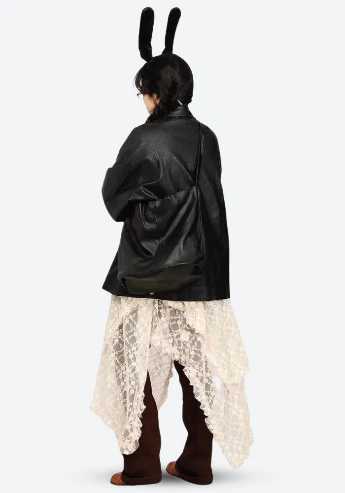 Fairy Grunge Lace Midi Skirt sold by Streetwear Society product image thumbnail 2
