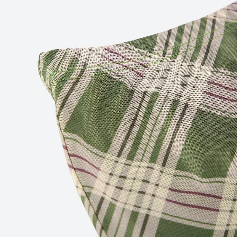 Fairycore Plaid Maxi Skirt sold by Streetwear Society product image thumbnail 4