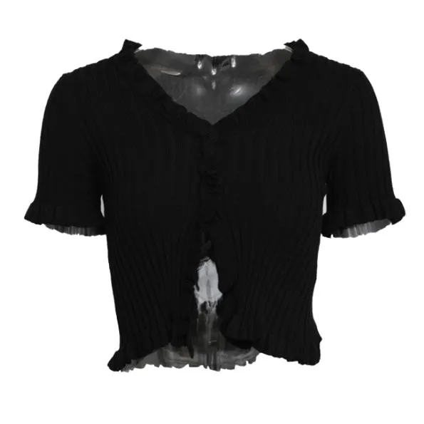 Vivian Ribbed Top sold by Streetwear Society product image thumbnail 4