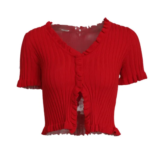 Vivian Ribbed Top sold by Streetwear Society product image thumbnail 3