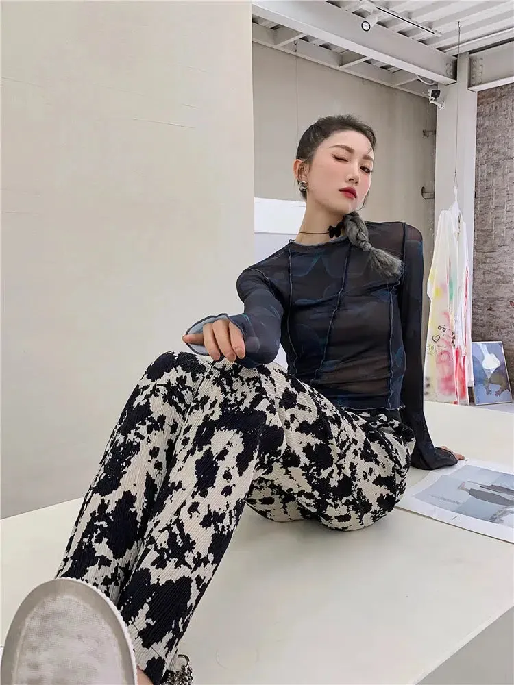 Butterfly Seam Detailed Mesh Top sold by Streetwear Society product image thumbnail 2