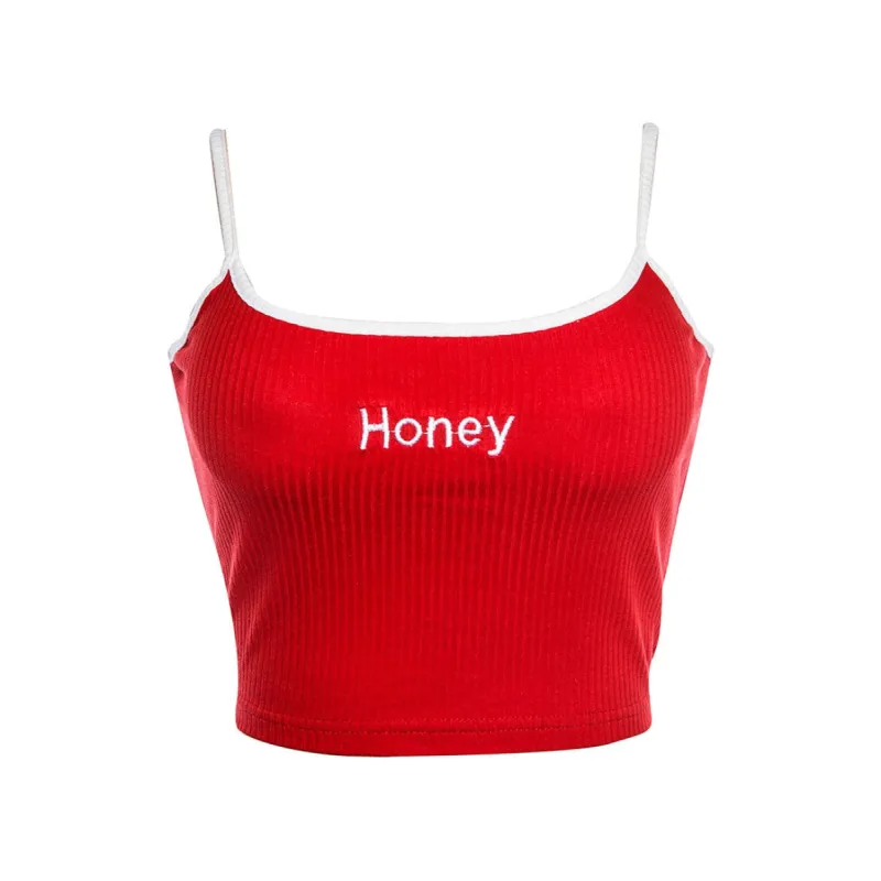 Honey Strappy Bralette sold by Streetwear Society