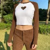 Heart Raglan Tee sold by Streetwear Society