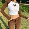 Heart Raglan Tee sold by Streetwear Society