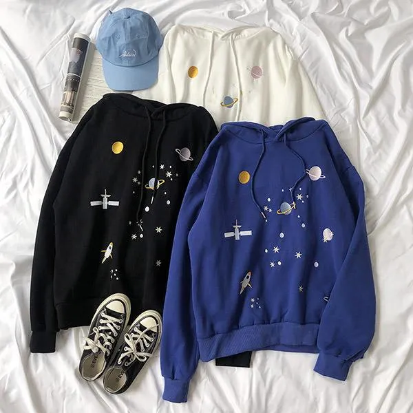 Space Research Hoodie sold by Streetwear Society product image thumbnail 2