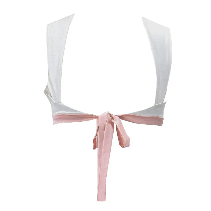Portrait Fashion Satin Bow Tie Top sold by Streetwear Society product image thumbnail 5