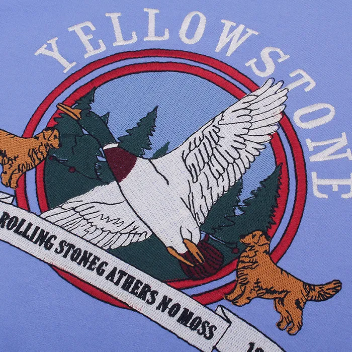 Yellowstone Embroidery T-Shirt sold by Streetwear Society product image thumbnail 2