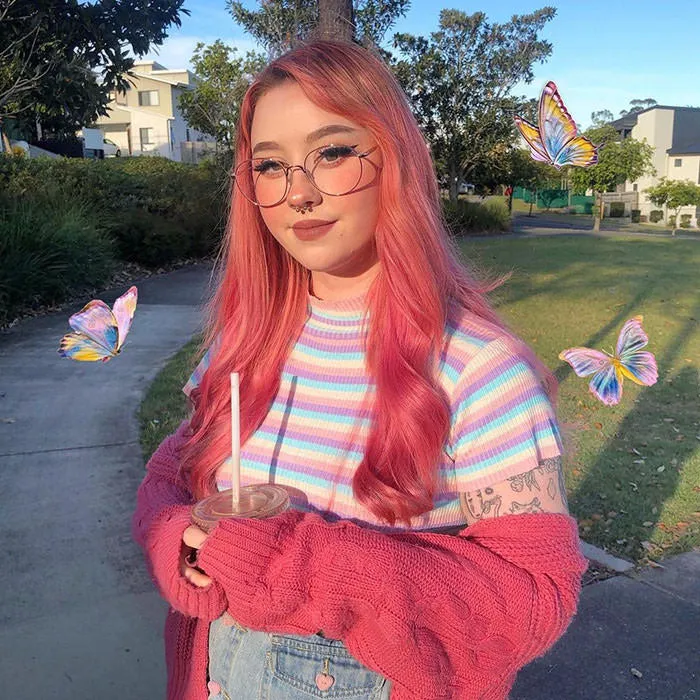 Pastel Sweetz Ribbed Top sold by Streetwear Society product image thumbnail 2