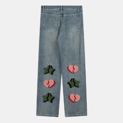 'Heart Break' Jeans sold by Streetwear Society