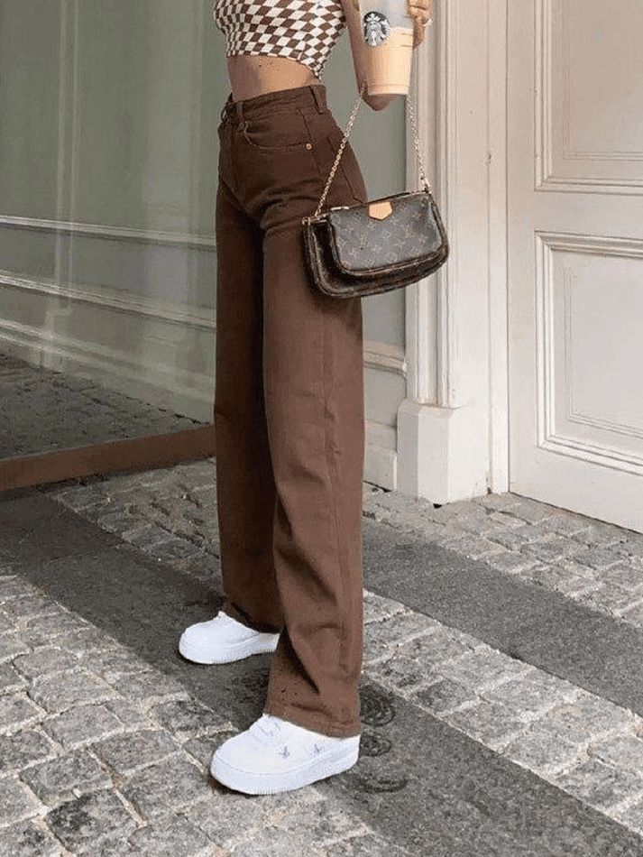 Vintage high waisted boyfriend jeans sold by Streetwear Society product image thumbnail 3