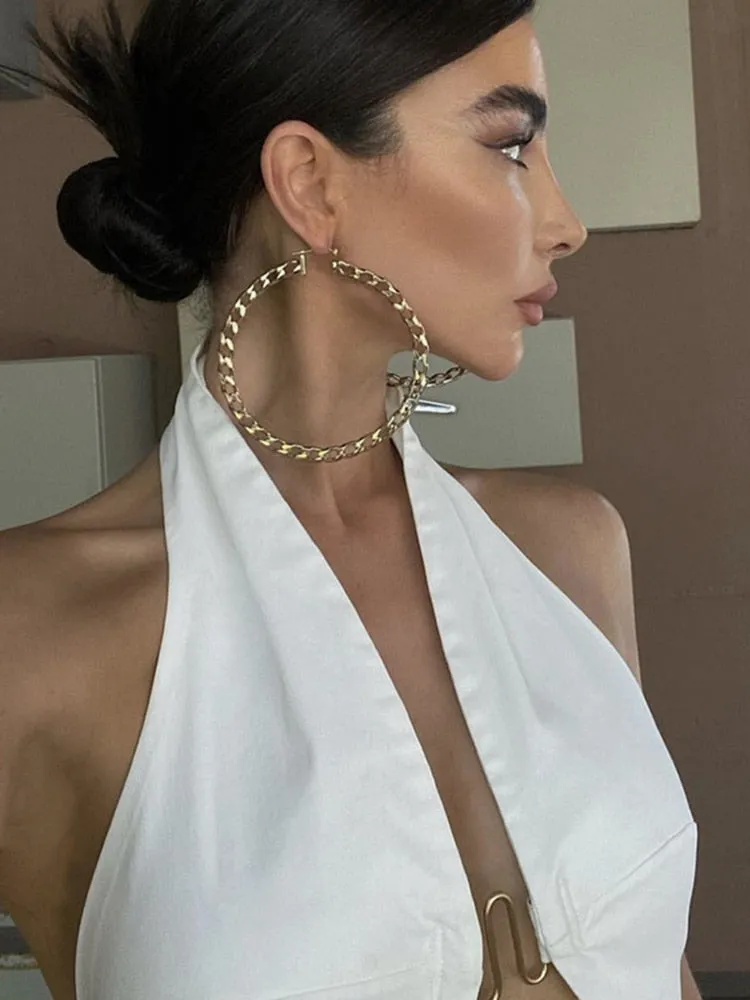 Halter Wrap Crop Top sold by Streetwear Society product image thumbnail 3