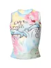 Cartoon Print Mesh Tank Top sold by Streetwear Society