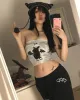 Y2K Bat Rabbit Tube Top sold by Streetwear Society