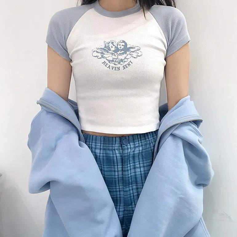 Heaven Sent Crop Top sold by Streetwear Society product image thumbnail 2