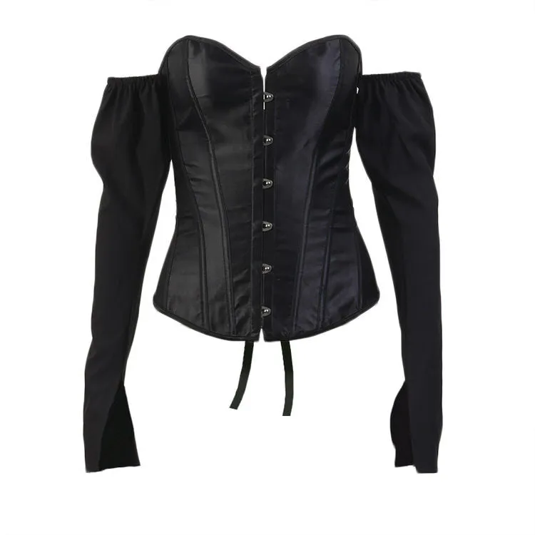 Fairycore Long Sleeve Corset Top sold by Streetwear Society product image thumbnail 3