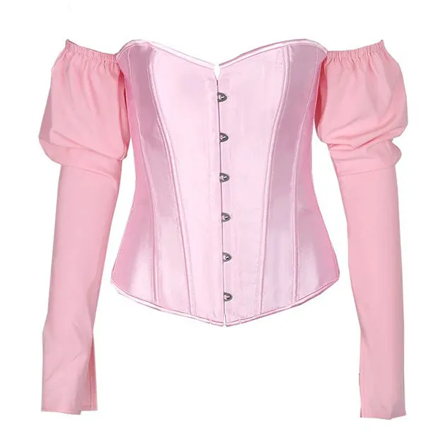 Fairycore Long Sleeve Corset Top sold by Streetwear Society