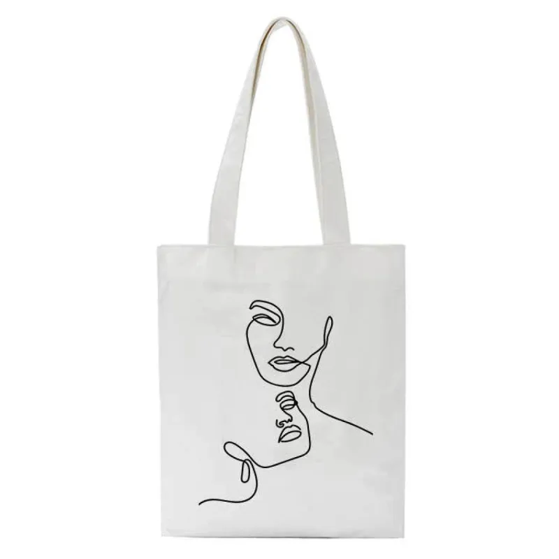 Face Outline Shoulder Bag sold by Streetwear Society