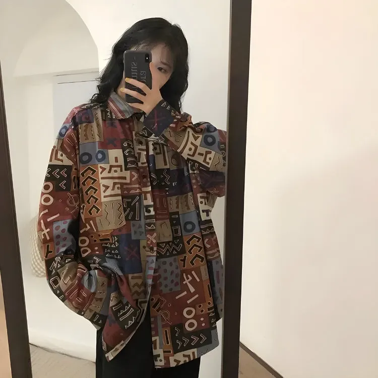 Vintage Abstract Designed Shirt sold by Streetwear Society product image thumbnail 2