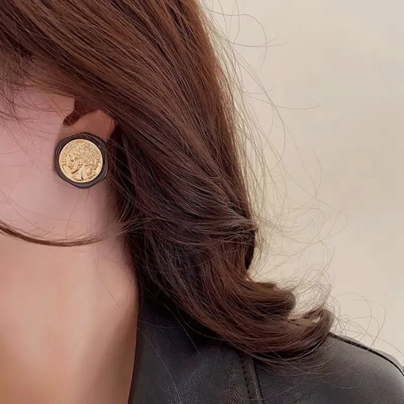 Vintage Aesthetic Coin Earrings sold by Streetwear Society