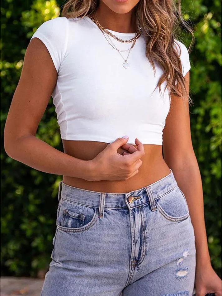 Backless Cropped Tank Top sold by Streetwear Society product image thumbnail 2