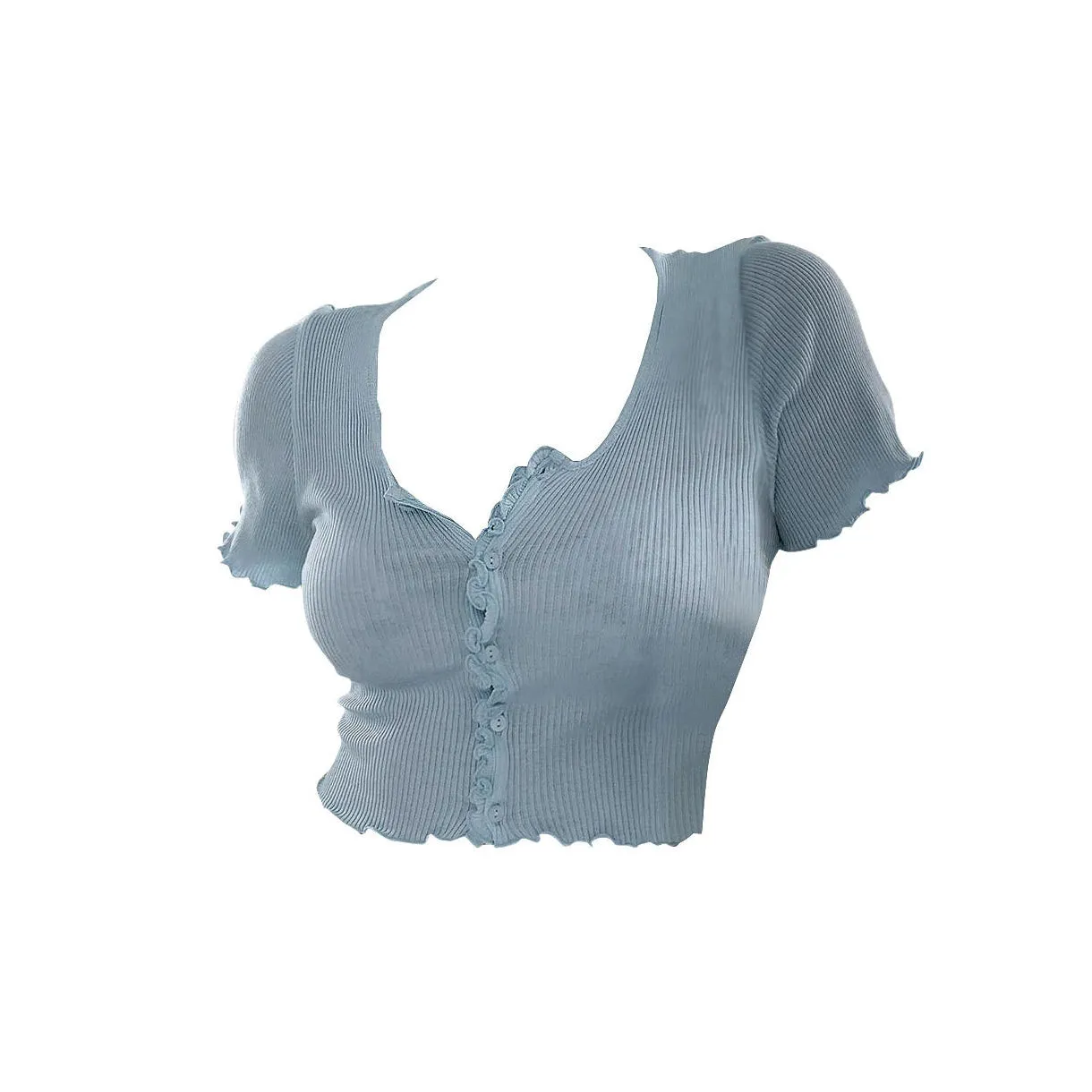 Personality Crisis Ribbed Top sold by Streetwear Society