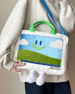 Windows XP Aesthetic Embroidery Handbag sold by Streetwear Society