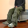 Multi-pocket Cargo Pants - Vintage Streetwear Style sold by Streetwear Society