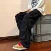 Multi-pocket Cargo Pants - Vintage Streetwear Style sold by Streetwear Society