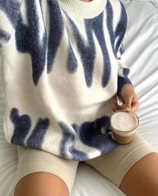 "Céline" tie-dye sweater 4 colors sold by Streetwear Society