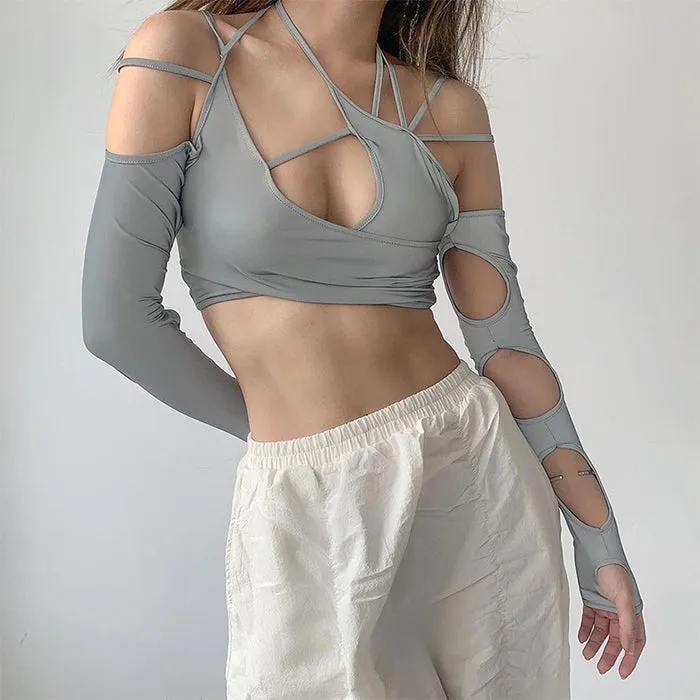 E-girl Aesthetic Cut Out Top sold by Streetwear Society