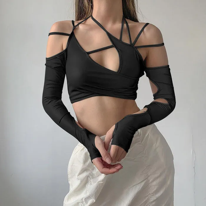 E-girl Aesthetic Cut Out Top sold by Streetwear Society product image thumbnail 2