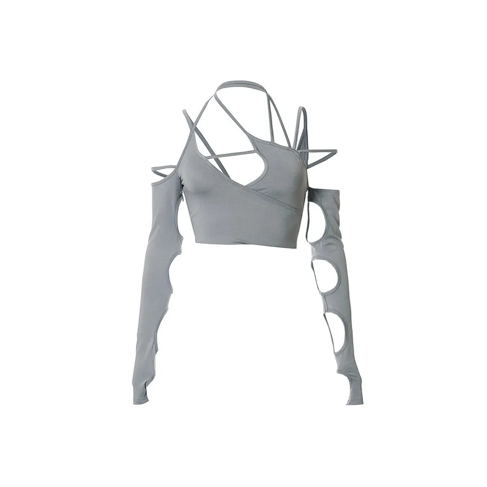 E-girl Aesthetic Cut Out Top sold by Streetwear Society product image thumbnail 4