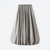 Soft Girl Pastel Bubble Midi Skirt sold by Streetwear Society