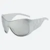Y2K Oversized Shield Sunglasses sold by Streetwear Society