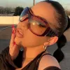 Y2K Oversized Shield Sunglasses sold by Streetwear Society