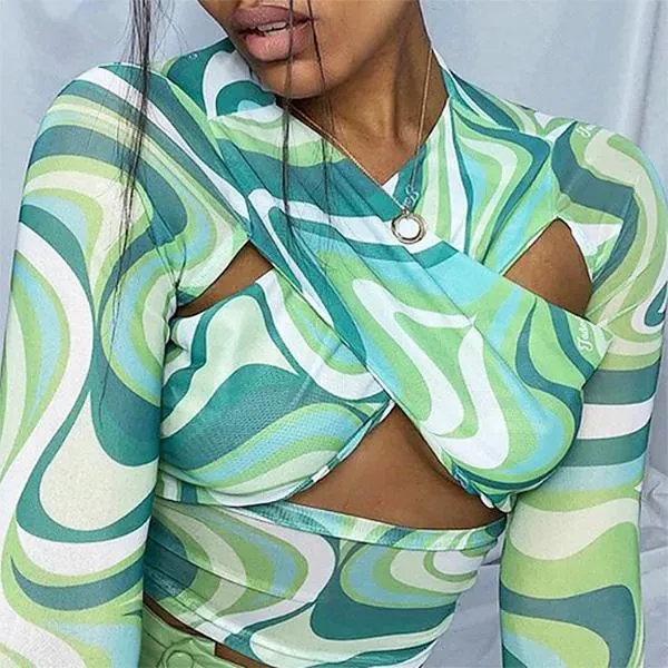 Teenage Crush Gloved Long Sleeve Top sold by Streetwear Society product image thumbnail 2