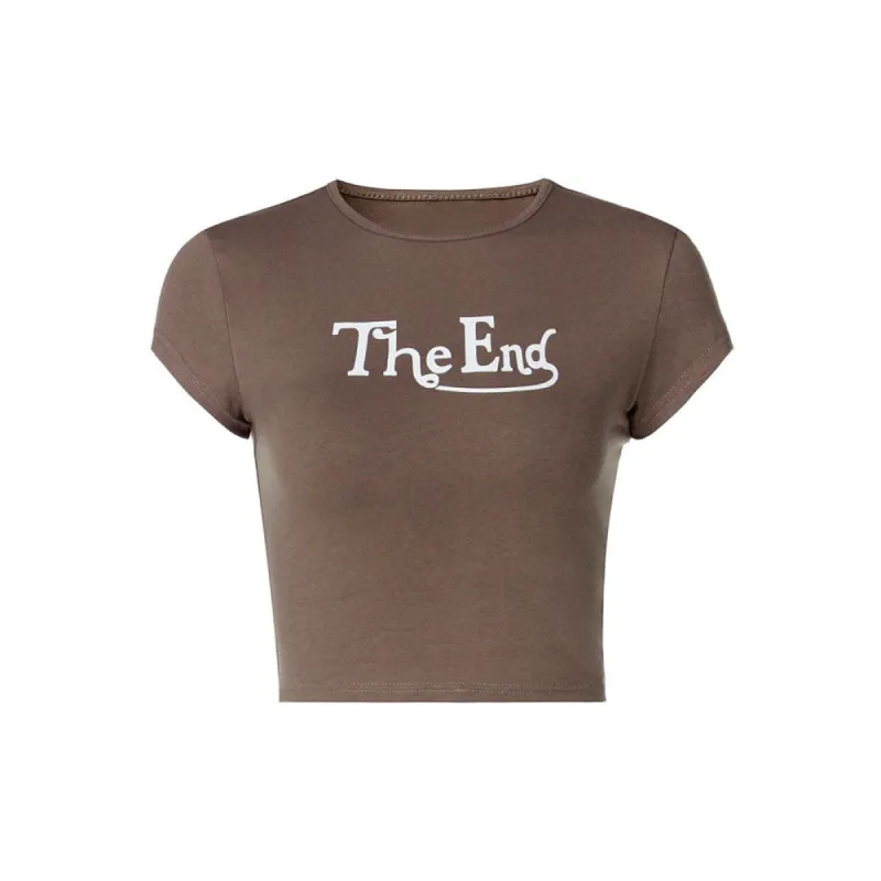 The End Crop Top sold by Streetwear Society