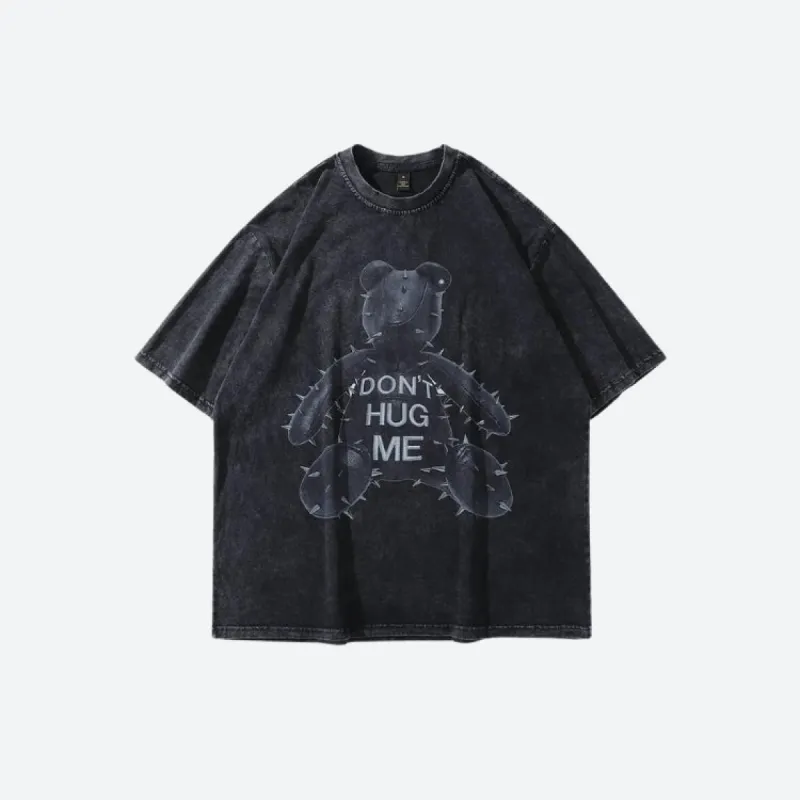 Grunge Don't Hug Me Tee sold by Streetwear Society