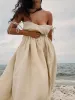Linen Midi Dress sold by Streetwear Society