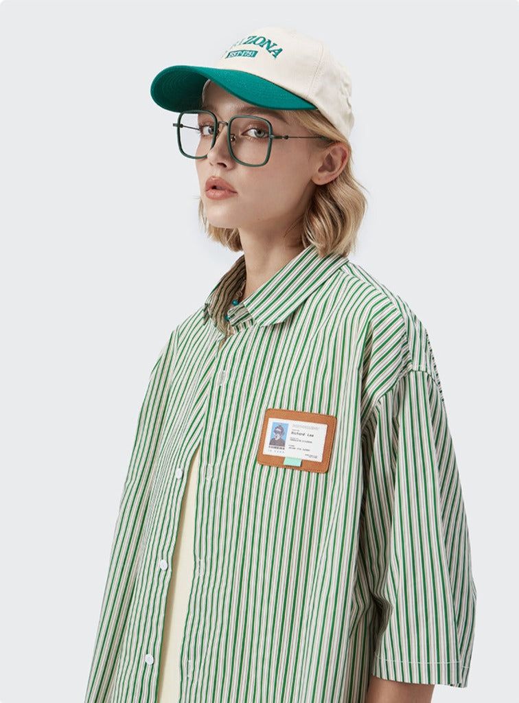 Twin Stripe Shirt sold by Streetwear Society product image thumbnail 6