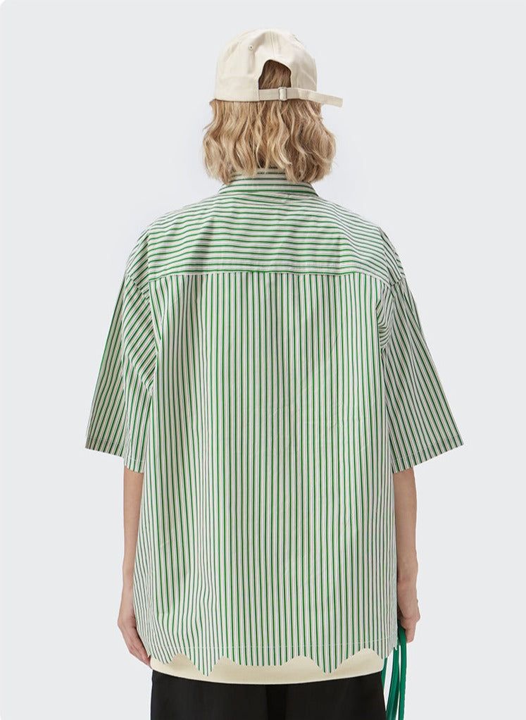 Twin Stripe Shirt sold by Streetwear Society product image thumbnail 5