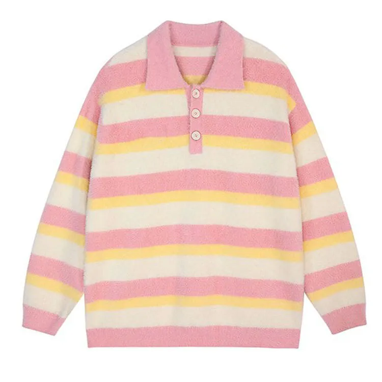 Soft Girl Collar Sweatshirt sold by Streetwear Society