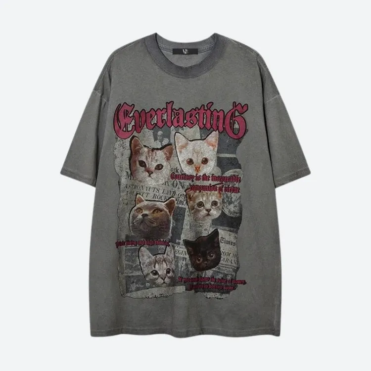 Everlasting Cats Tee sold by Streetwear Society product image thumbnail 3