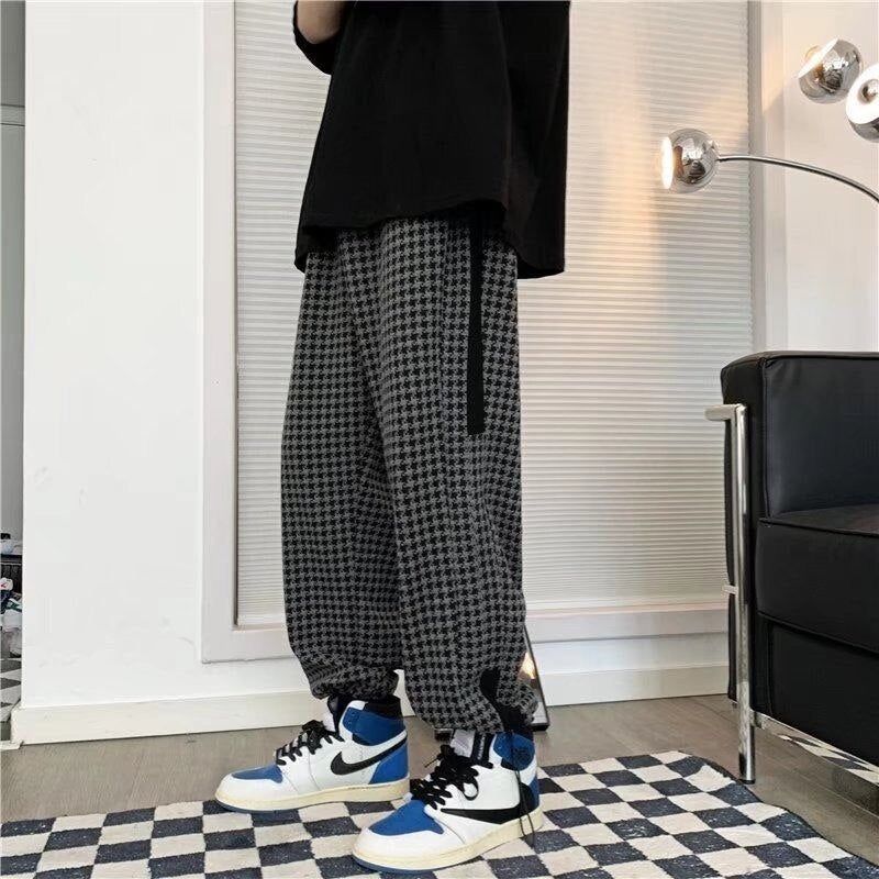 Retro Plaid Straight Pants sold by Streetwear Society product image thumbnail 6