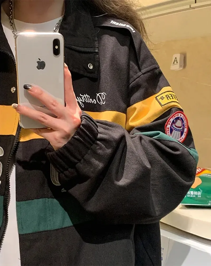 Y2K Racing Jacket sold by Streetwear Society product image thumbnail 3