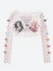 Y2K Coquette Barbie Crop Top sold by Streetwear Society