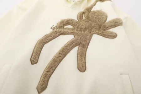 Oversize Hoodie "Velvety Spider" sold by Streetwear Society