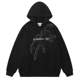 Oversize Hoodie "Velvety Spider" sold by Streetwear Society